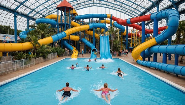 Explorez les attractions du parc aquatique blue caraïbes en bretagne